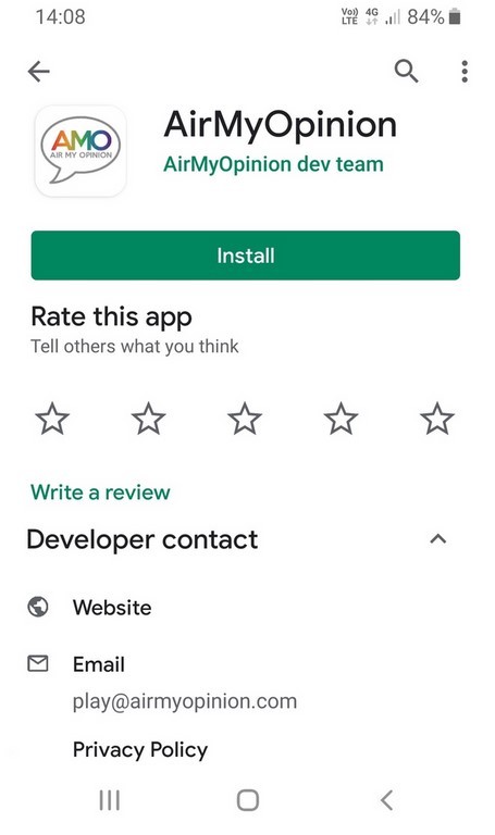 Android Install AMO