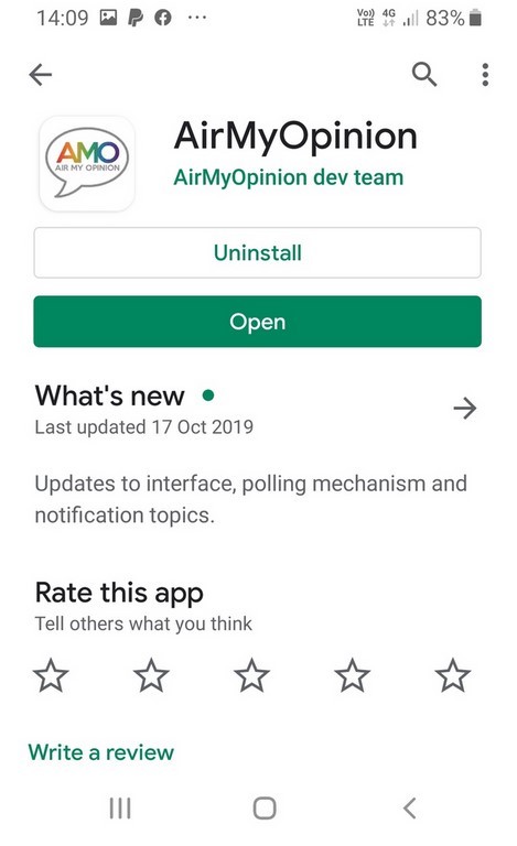 Android Open AMO