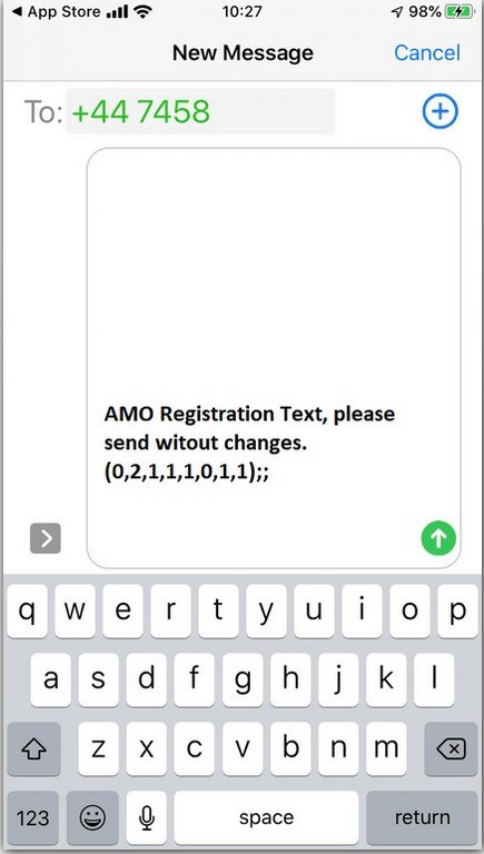 Android SMS AMO